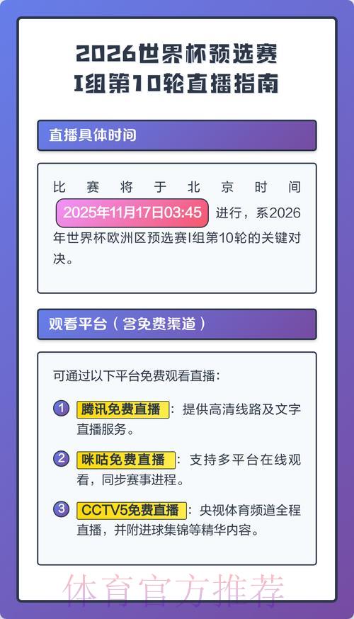 2026年世界杯全程直播免费在线观看渠道汇总 2026年世界杯全程直播免费在线观看渠道汇总